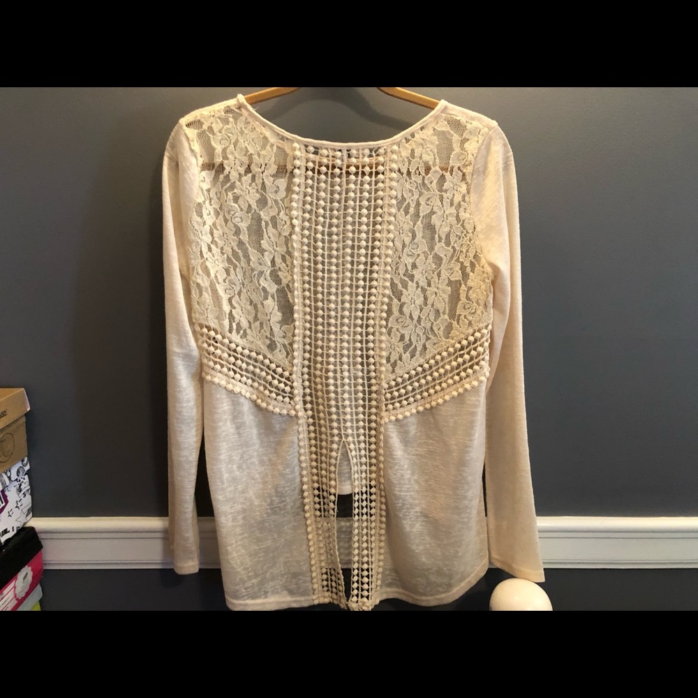 Tan sweater